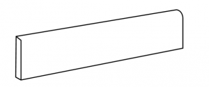 BRYSTONE Ivory   7,2x60 Battiscopa  Natural  Rett. R9 - sokel