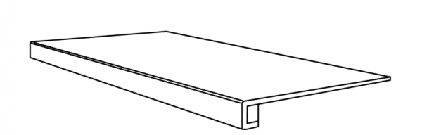 ELEMENTS  LUX Scalino Calacatta (Incollato)    33x60cm Lapp.  Rett.   hr. 9mm