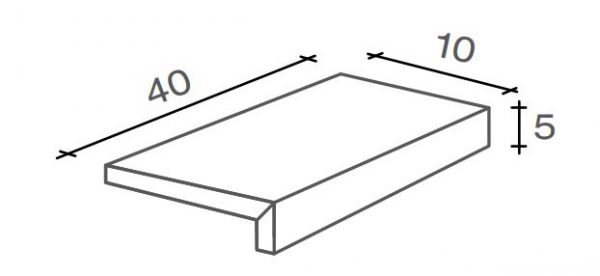 AEQUA  Elemento L   Silva   10x40x5cm  Grip