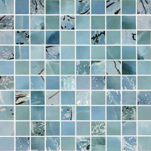 JEWEL  Mosaici Nebulosa Mix  Blue   30 x 30 cm (2,9x2,9cm)