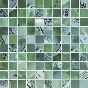 JEWEL  Mosaici Nebulosa Mix  Emerald   30 x 30 cm (2,9x2,9cm)