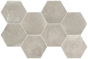 BACKSTAGE Mosaico Hexagon Tan 51x29,2cm Nat. Rett. 8,5mm