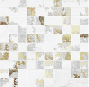 VENUS GRES LAPPATO Mosaico Solitaire White 30 x 30 cm