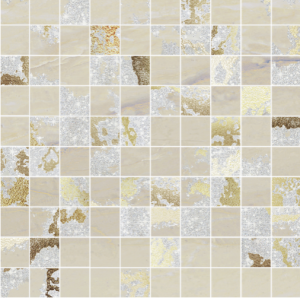 VENUS GRES LAPPATO Mosaico Solitaire Sand 30 x 30 cm