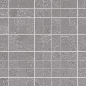 NORDIKA Grey  Mosaico 30x30cm-3x3cm Nat.