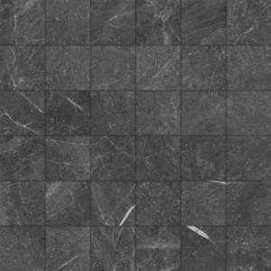 STAR   Black  Mosaico Su Rete 30x30cm-5x5cm