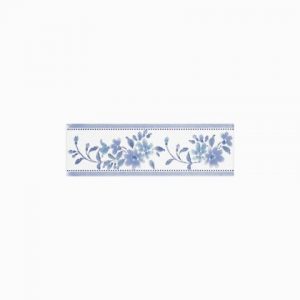 RICORDI ROMANTICA  Primavera Bleu Listello 6x20cm