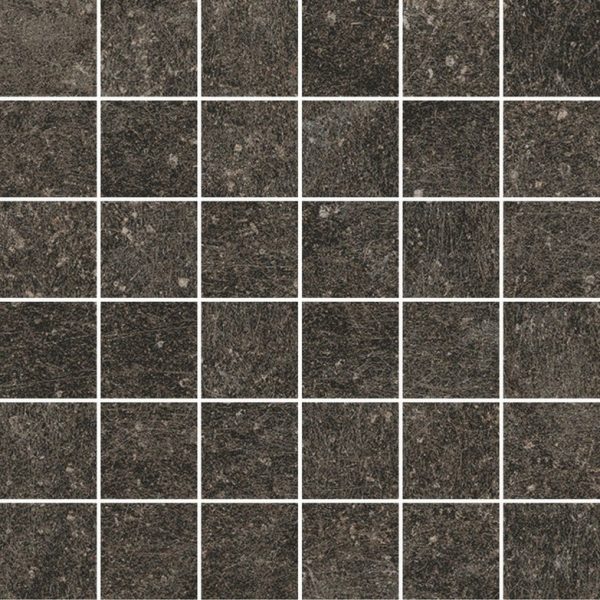 KINGSTONE Mosaico Black    30x30cm (5x5cm) Nat.