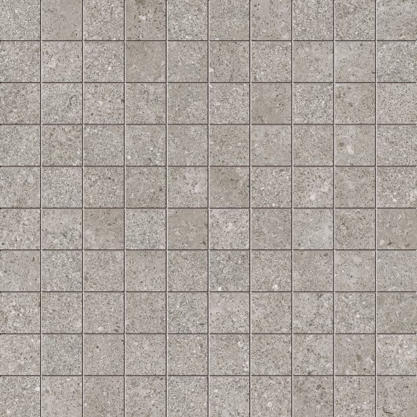 BRYSTONE Mosaico T100 Grey  30x30cm (2,8x2,8)   Natural  Rett. R9