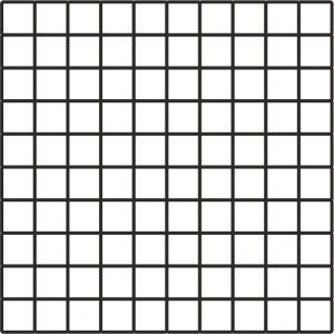 BRYSTONE Mosaico T100 White  30x30 cm (2,8x2,8)  Natural  Rett. R9