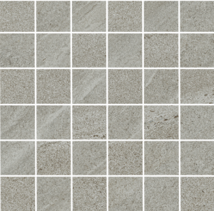 LIMESTONE  Mosaico 5x5cm Monocolore 36 Tessere  Ash   30x30 cm