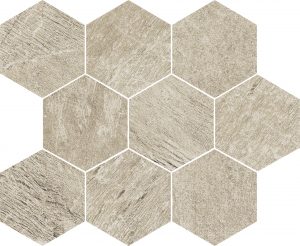 TRIBECA Mosaico Esagona  Beige 30x30 cm