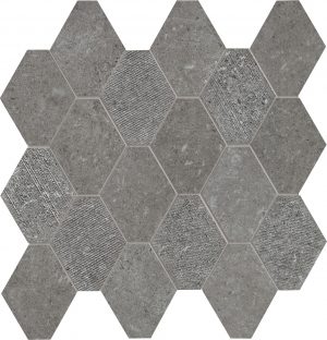 EPIKA   Grey    Mosaico Losanga Dek 30,5x32cm Rett.