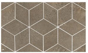 MATERIAL STONES of CERIM  Mosaico  3D Material_05    17,5x30cm Nat.