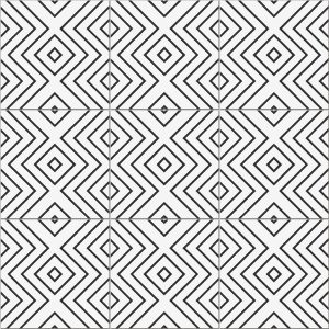 BLACK & WHITE  Labyrinth  20,5x20,5cm