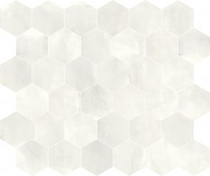 INDUSTRIAL  Hexagon  White 12,5x21,5cm Rett.