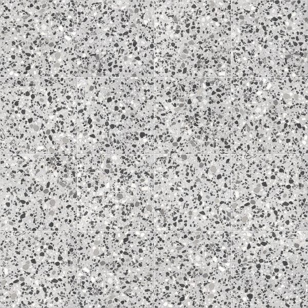 RECYCLE  Terrazzo Dark  60x60cm Rett.