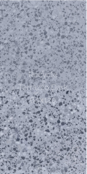 RECYCLE  Terrazzo Dark  30x60cm Rett.