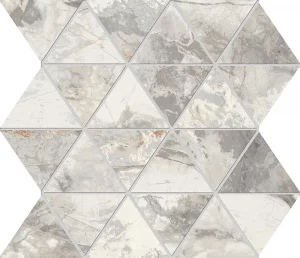 GOLDEN AGE  Mosaico Triangolo  White  Foglio 30x30cm