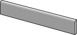 SABLE   Battiscopa 60, 7,3x60cm Nat.