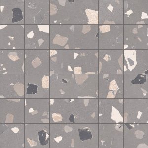 DECONCRETE  Mosaico Medium   Grey  30x30cm Nat.