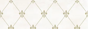 MORE! Ins. Florentine Lily Ivory    25x75cm in Pasta Bianca in pasta Bianca