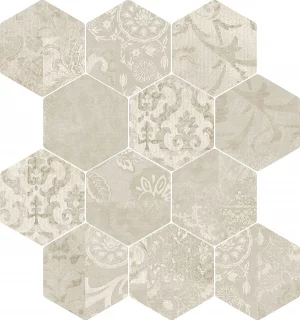 ECOSLATE Mosaico Esa Beige   Batik 30x34cm