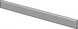 SUPREME TREASURE  Greylac Platinum Battiscopa 5,5x120cm Nat. Rett. 8,5mm
