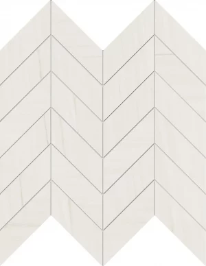 CHARME   Biancospino  Mosaico Chevron Foglio 30x31cm