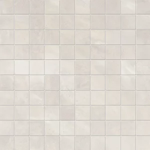 ARCHITECT RESIN Tokyo White  Mosaico 3x3cm (Chip 2,8x2,8cm) 30x30cm Nat.  9,5mm