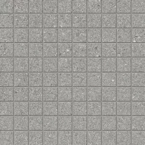 GRAIN STONE  Grey  Fine Grain Mosaico (3x3cm) 30x30cm Nat.