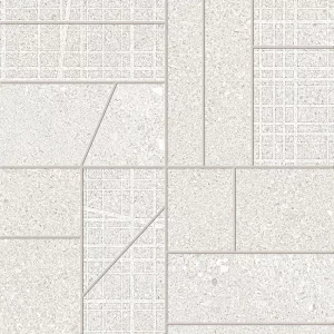 GRAIN STONE   White Mosaico Big  Mix  30x30cm Nat.