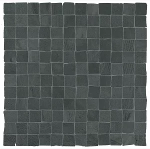 99 VOLTE  Nero  Opaco  Mosaico 30x30cm (2,3x2,3cm) Nat. hr. 9,5mm