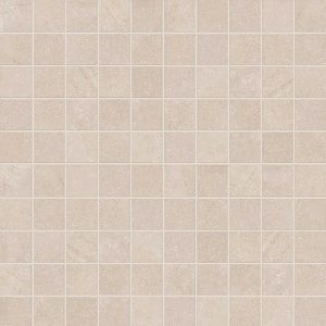 BE-SQUARE  Sand  Mosaico  30x30xcm - 3x3cm Nat.  hr. 9,5mm