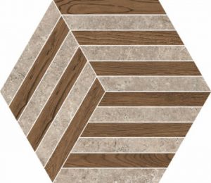 NORDIC WOOD  Nest  Taupe/Brown   35x40cm  9mm